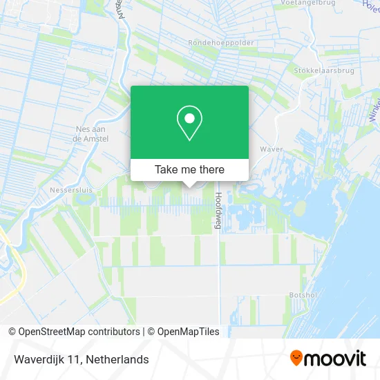 Waverdijk 11 map