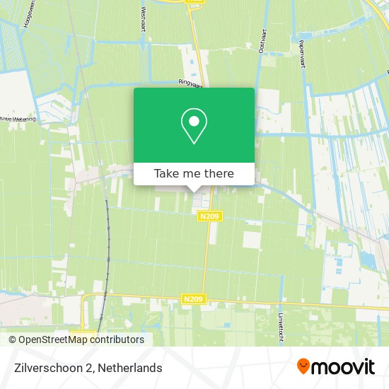 Zilverschoon 2 map