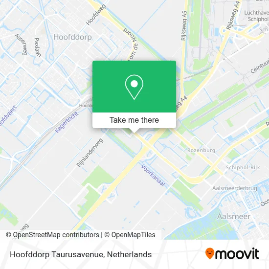 Hoofddorp Taurusavenue map