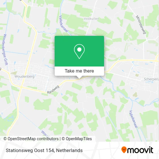 Stationsweg Oost 154 map