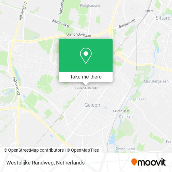 Westelijke Randweg map