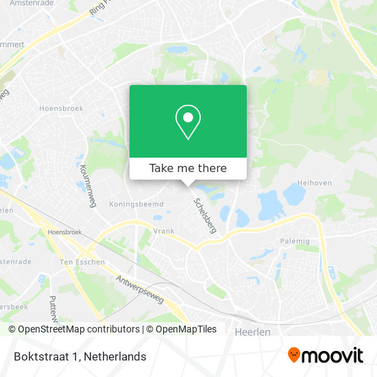 Boktstraat 1 map