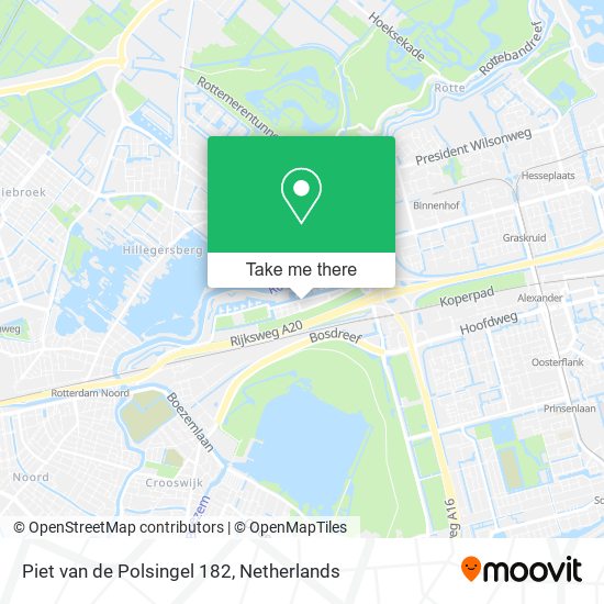 Piet van de Polsingel 182 Karte