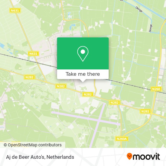 Aj de Beer Auto's map