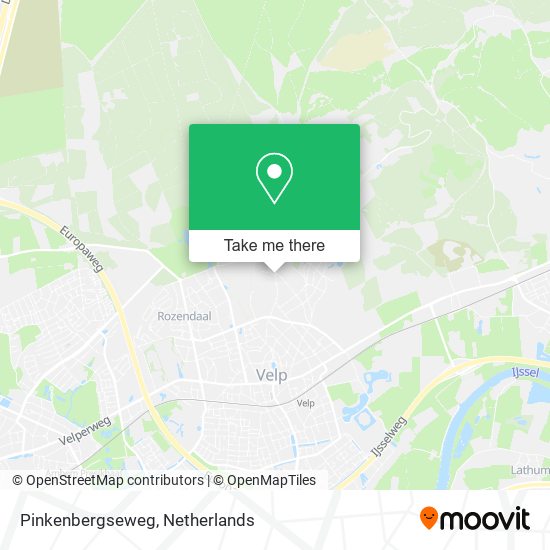 Pinkenbergseweg map