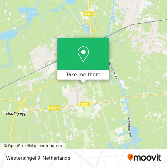 Westersingel 9 map