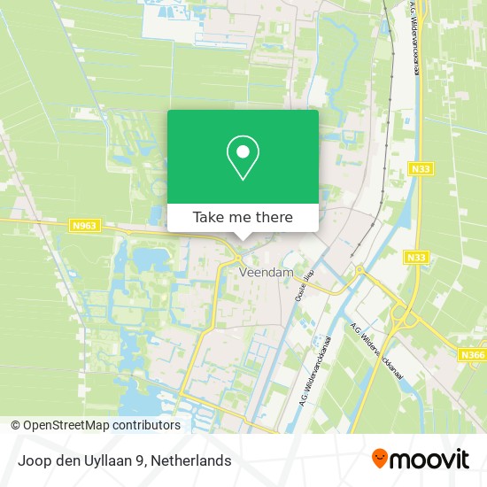 Joop den Uyllaan 9 map