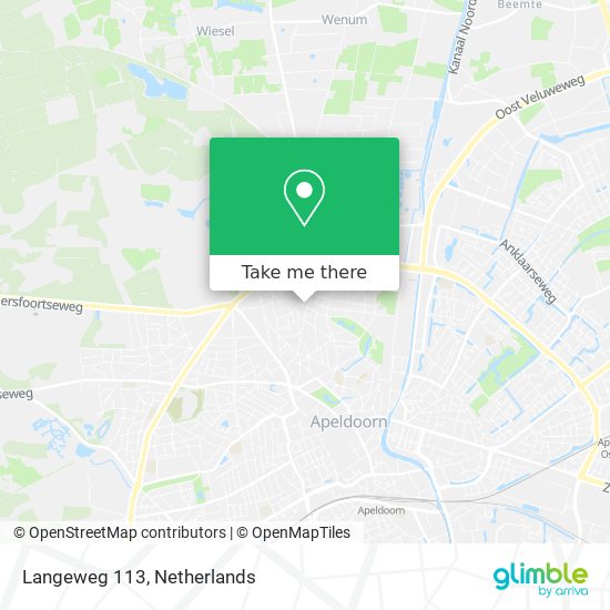 Langeweg 113 map