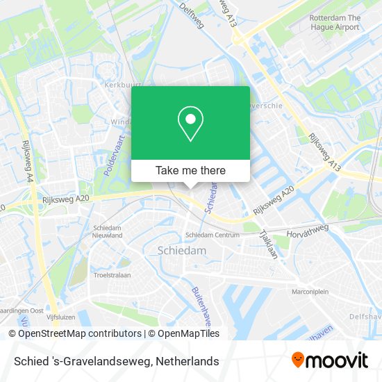 Schied 's-Gravelandseweg map