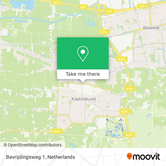 Bevrijdingsweg 1 map