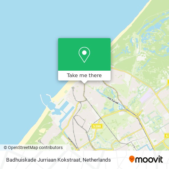 Badhuiskade Jurriaan Kokstraat map