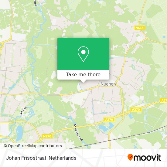 Johan Frisostraat map