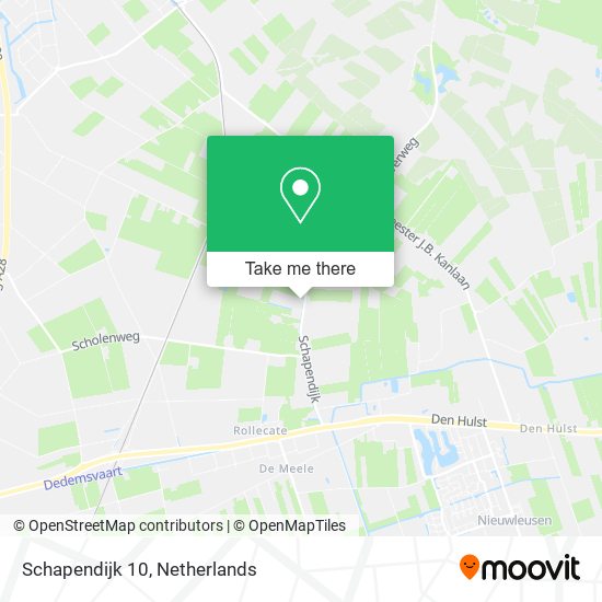Schapendijk 10, 7715 PT Punthorst map