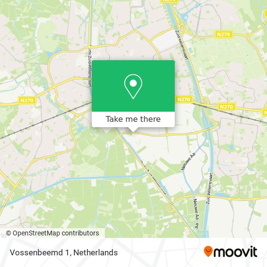 Vossenbeemd 1 map