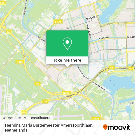 Hermina Maria Burgemeester Amersfoordtlaan map