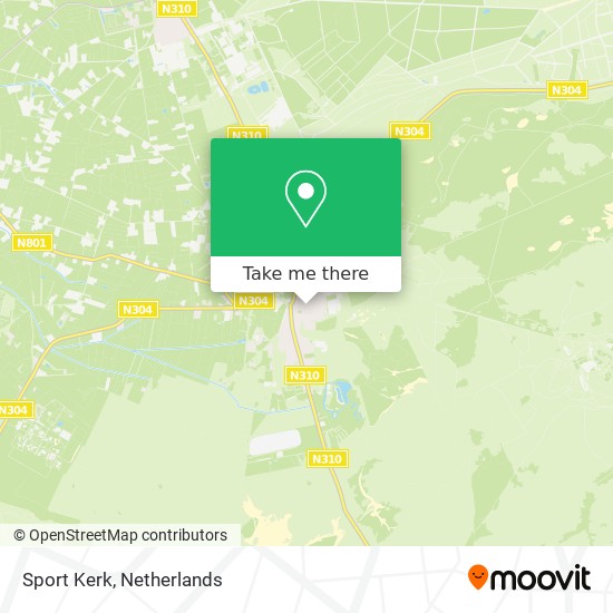 Sport Kerk map