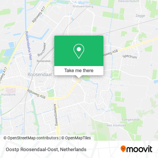 Oostp Roosendaal-Oost map