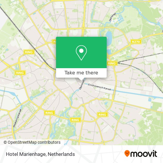 Hotel Marienhage map