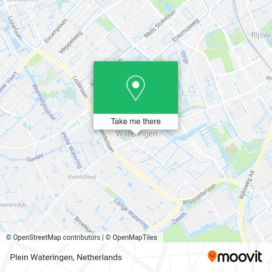 Plein Wateringen map