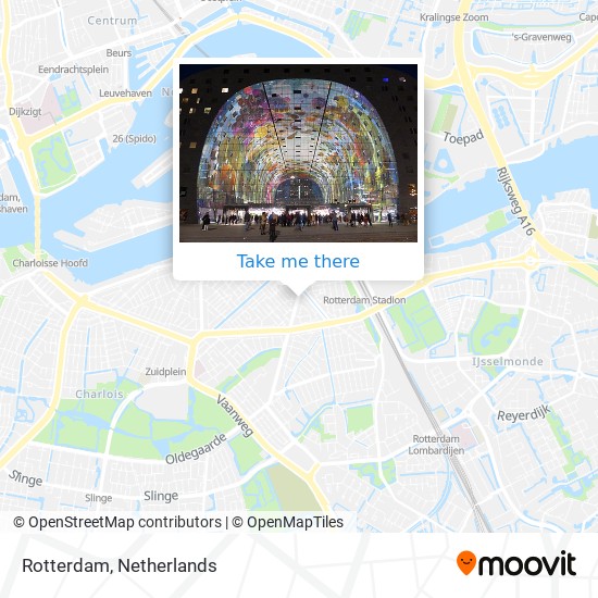 Rotterdam map