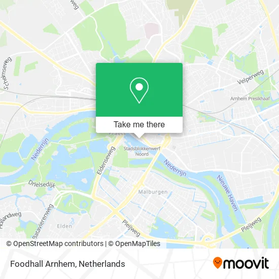 Foodhall Arnhem map