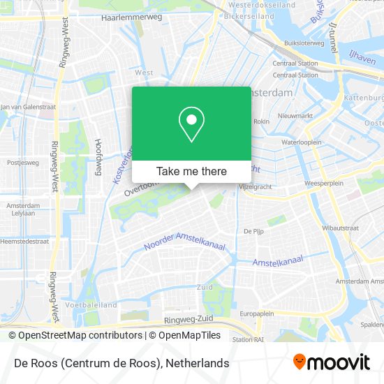 De Roos (Centrum de Roos) map