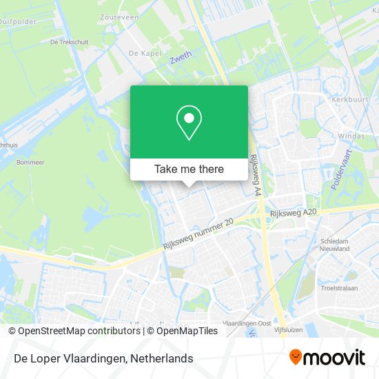 De Loper Vlaardingen map