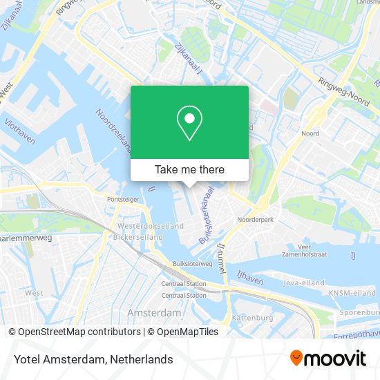 Yotel Amsterdam map