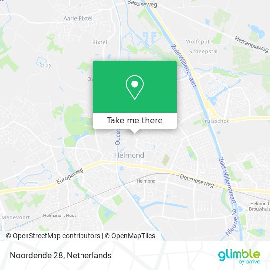 Noordende 28 Karte