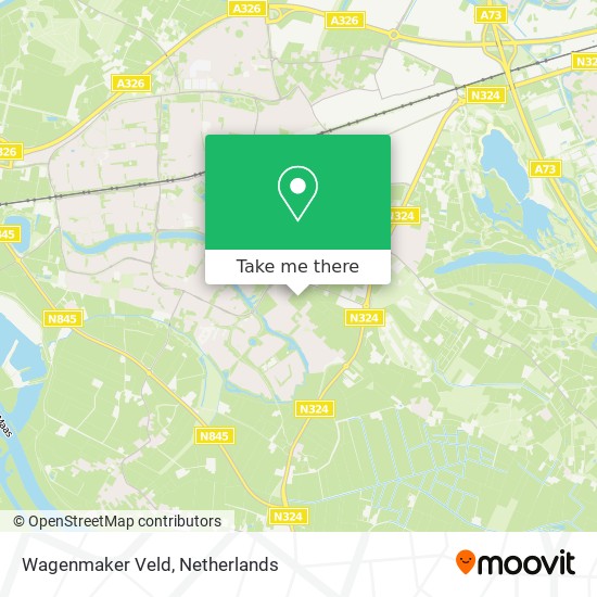 Wagenmaker Veld map