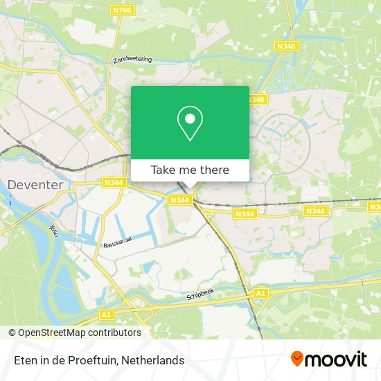 Eten in de Proeftuin map