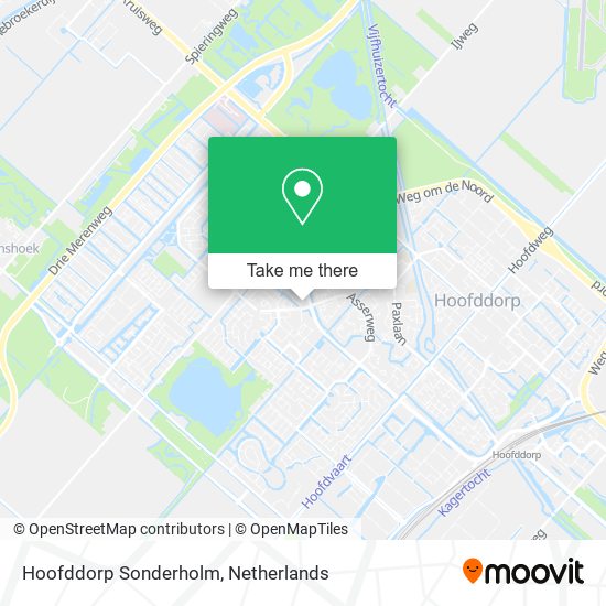 Hoofddorp Sonderholm map