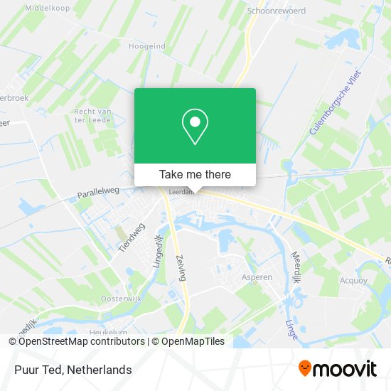 Puur Ted map