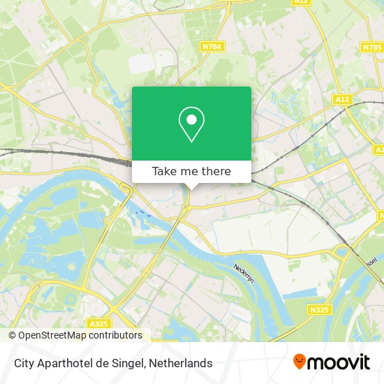 City Aparthotel de Singel map