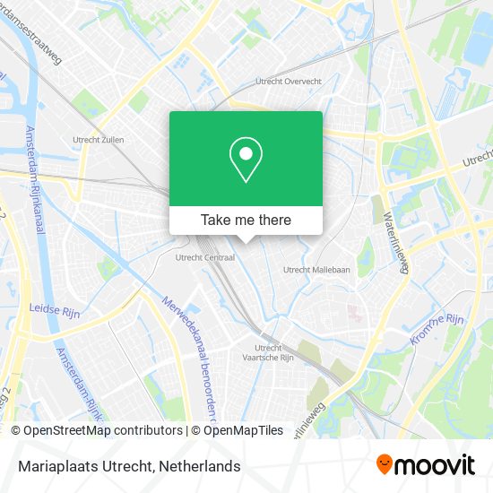 Mariaplaats Utrecht Karte