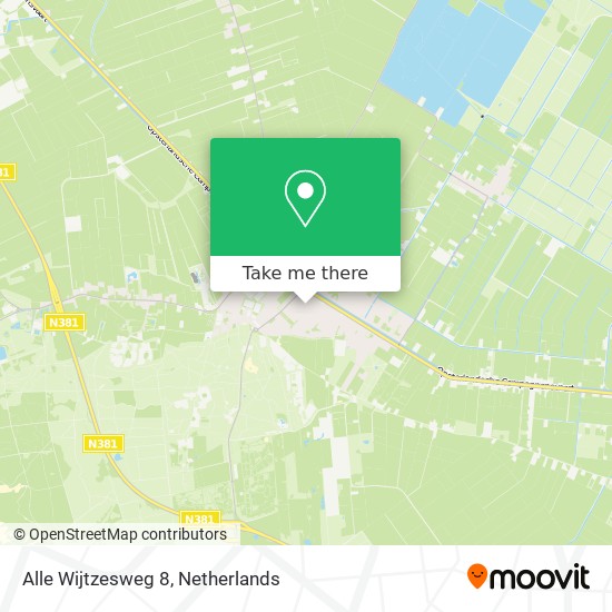 Alle Wijtzesweg 8 map