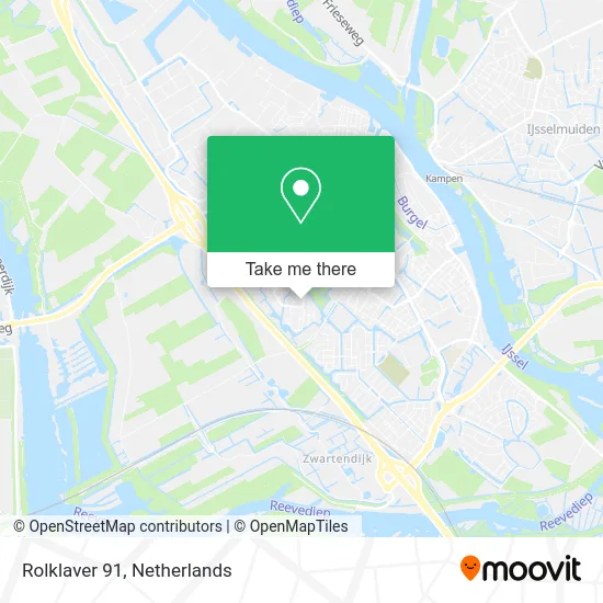 Rolklaver 91 map
