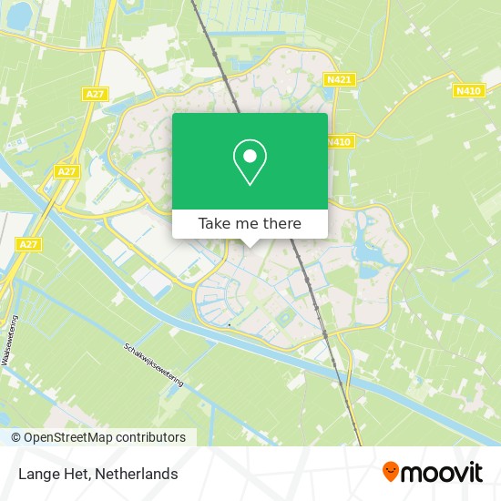 Lange Het map