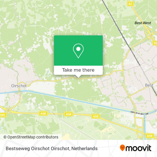 Bestseweg Oirschot Oirschot map