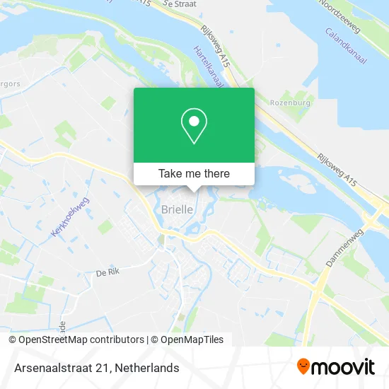 Arsenaalstraat 21 Karte