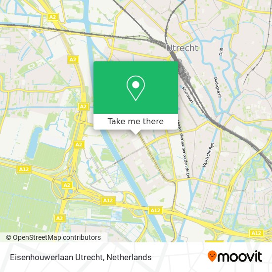 Eisenhouwerlaan Utrecht map