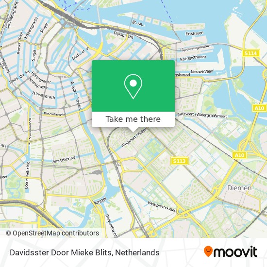 Davidsster Door Mieke Blits map