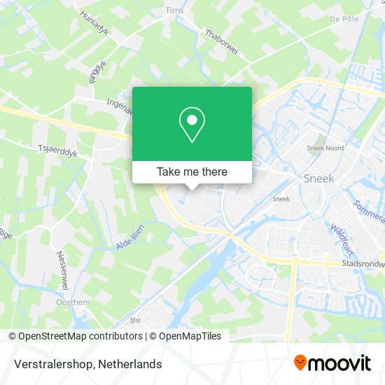 Verstralershop map