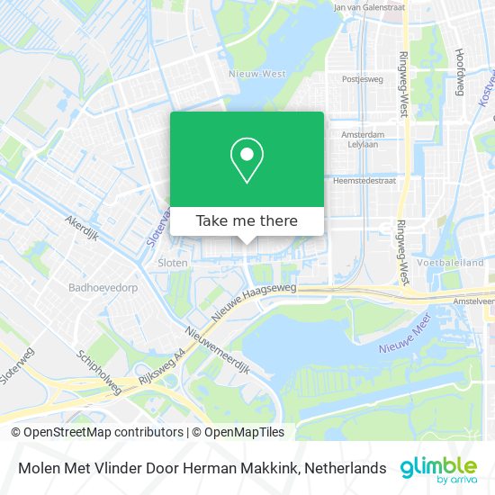 Molen Met Vlinder Door Herman Makkink map