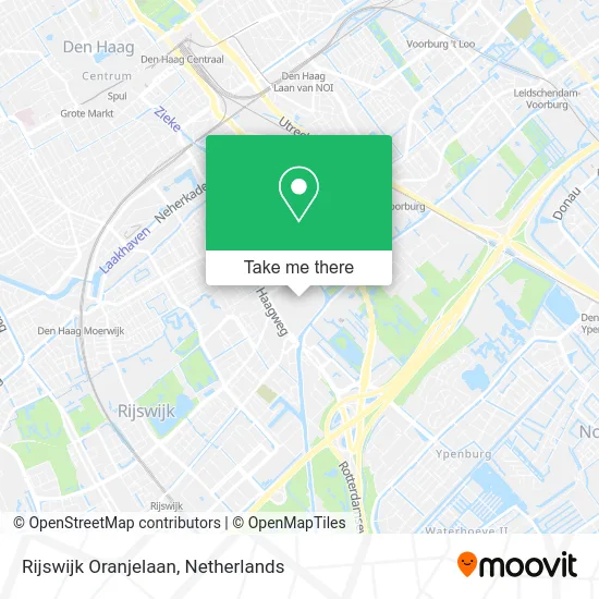 Rijswijk Oranjelaan map
