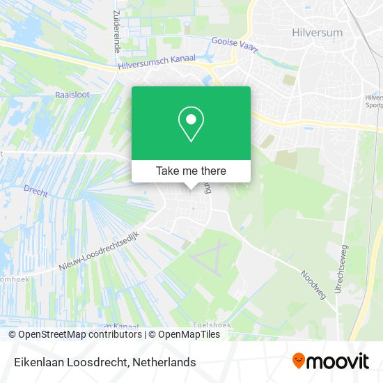 Eikenlaan Loosdrecht map