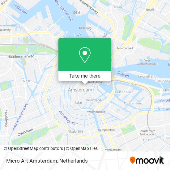 Micro Art Amsterdam Karte