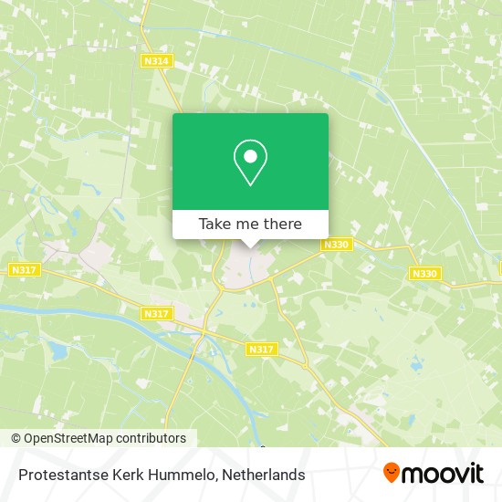 Protestantse Kerk Hummelo Karte