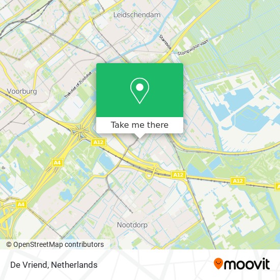 De Vriend map