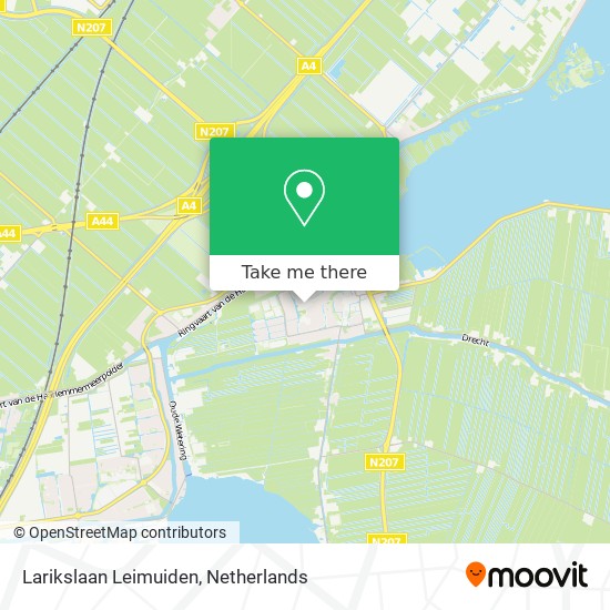 Larikslaan Leimuiden Karte